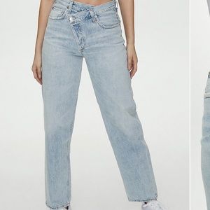 AGOLDE Criss Cross Jeans
